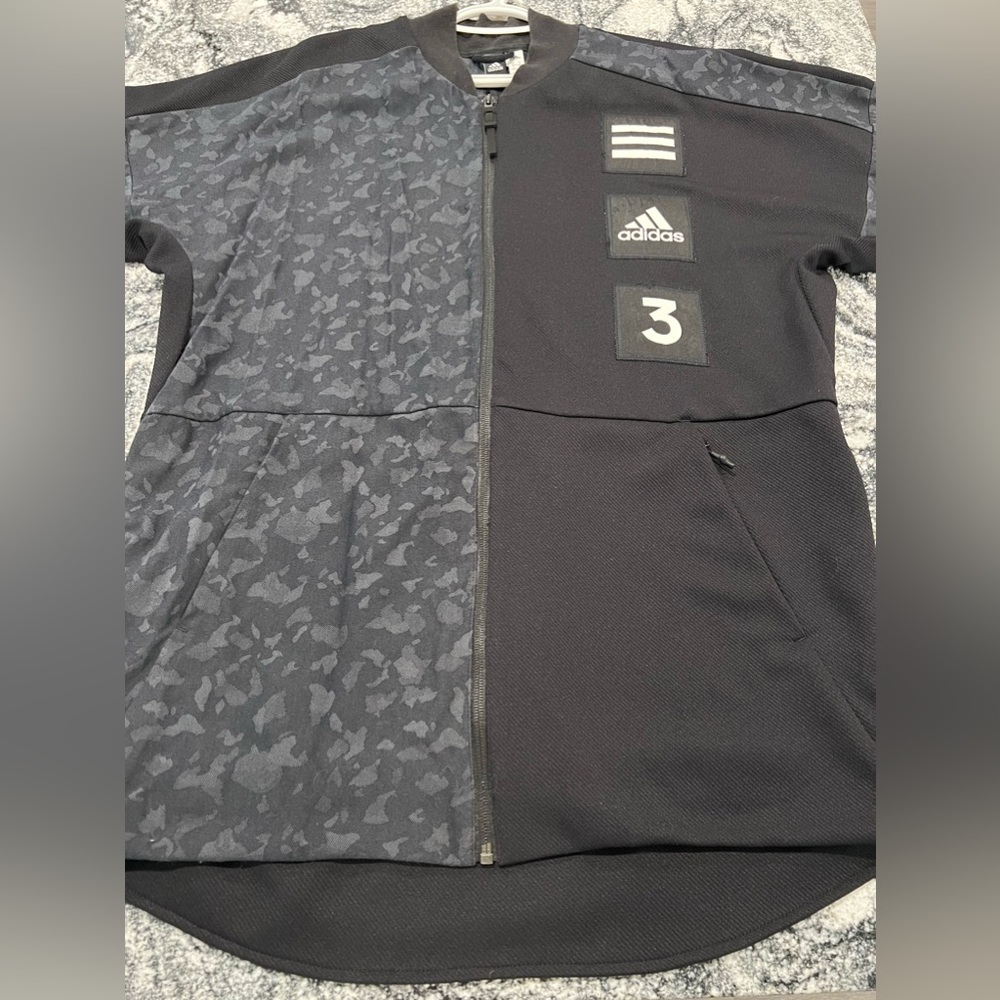 Adidas Men’s Two-Tone Zip Up Jacket